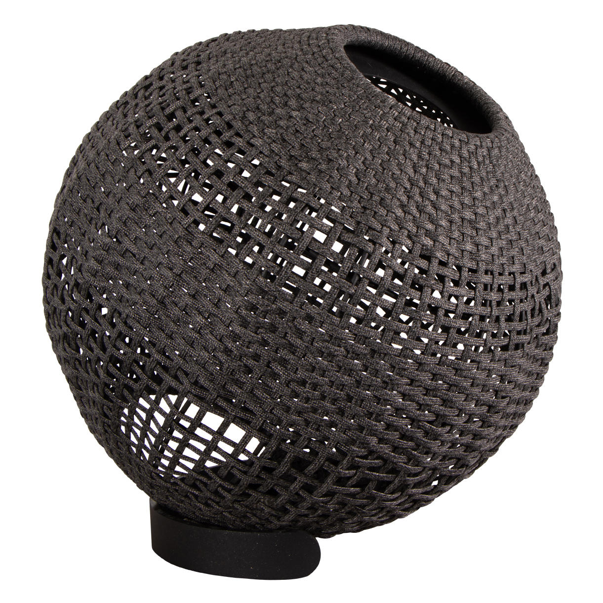 Illusion Outdoor Round LED Floor Lantern - Image 5