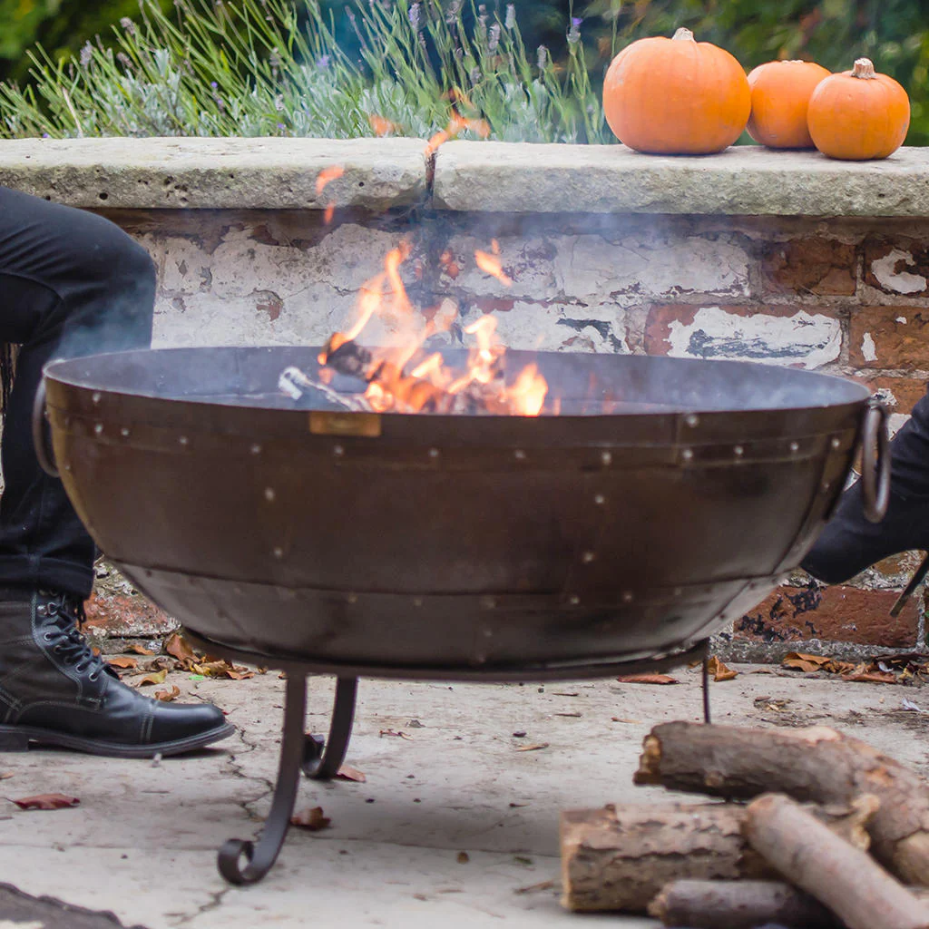 Kadai Firebowl Set with High and Low Stand - Image 5
