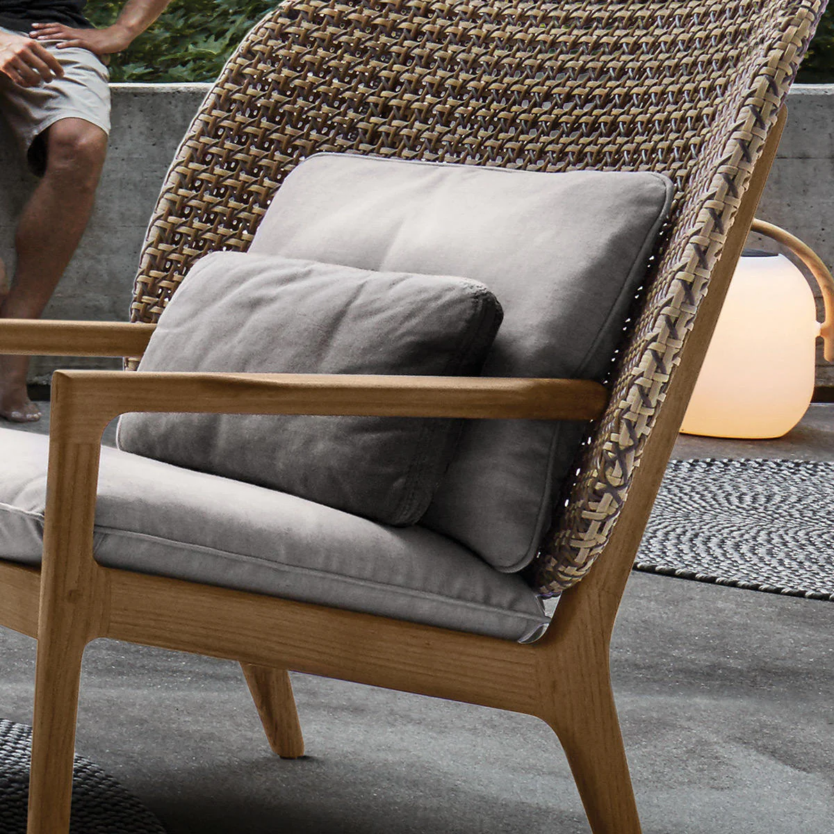 Kay Lounge Chair Back Cushion - Image 3