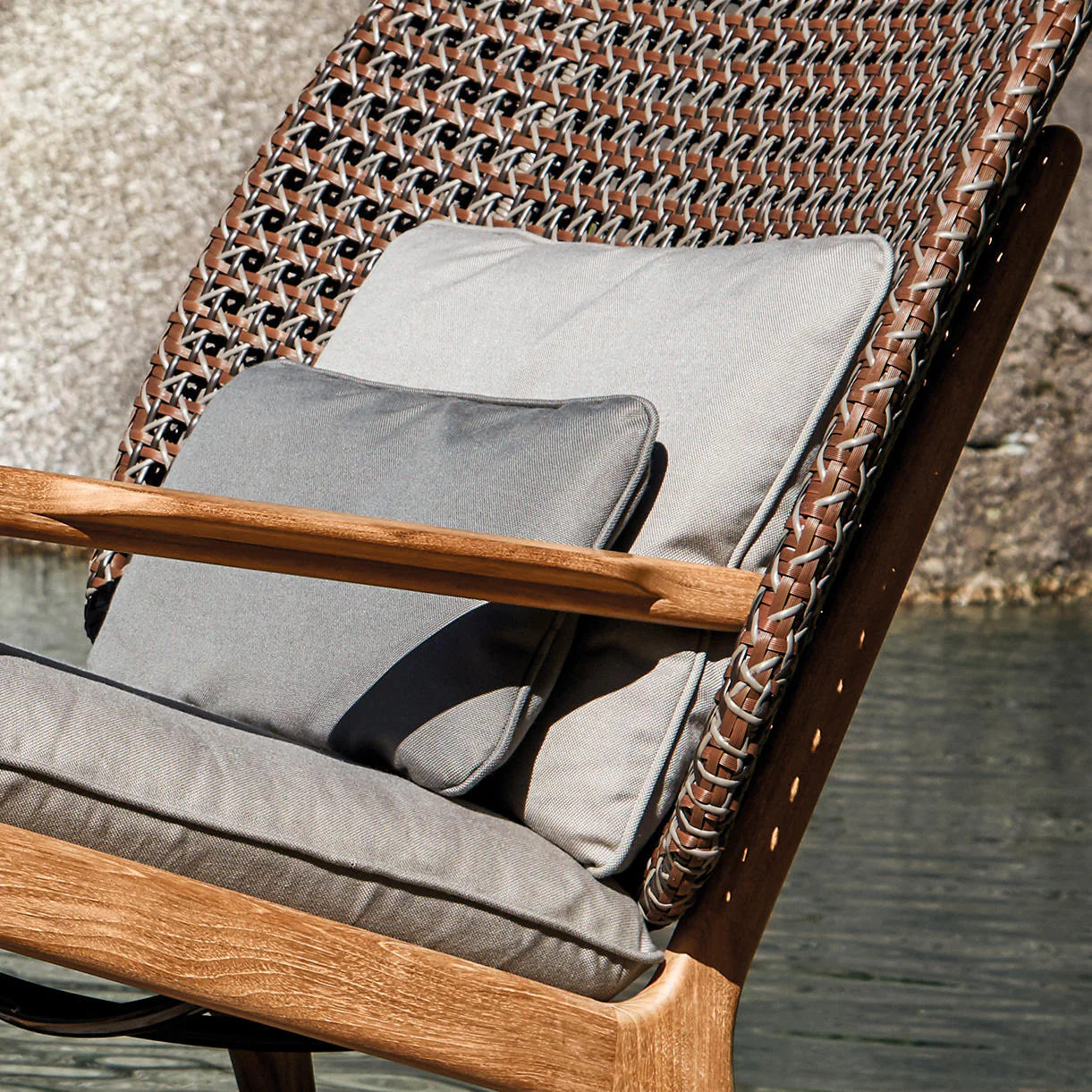 Kay Rocking Chair Back Cushion - Image 3