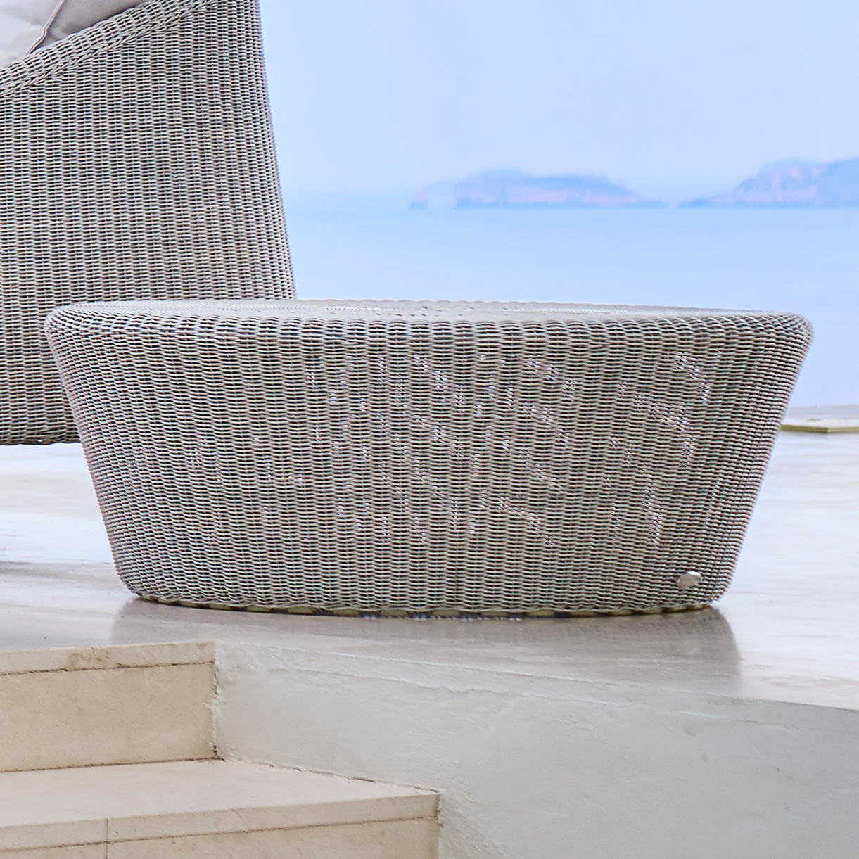 Kingston Woven Large Footstool - Image 3