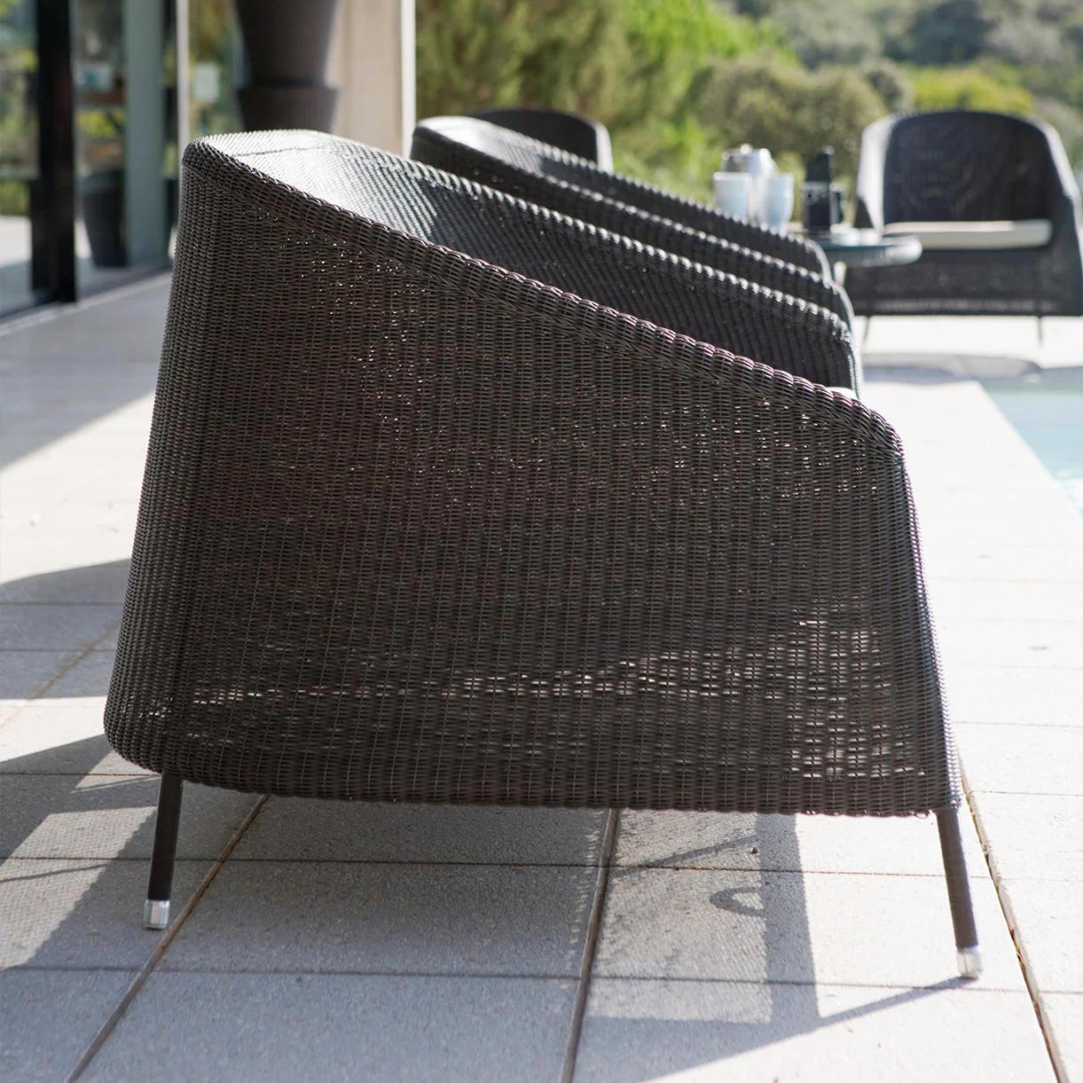 Kingston Woven Lounge Sofa - Image 5