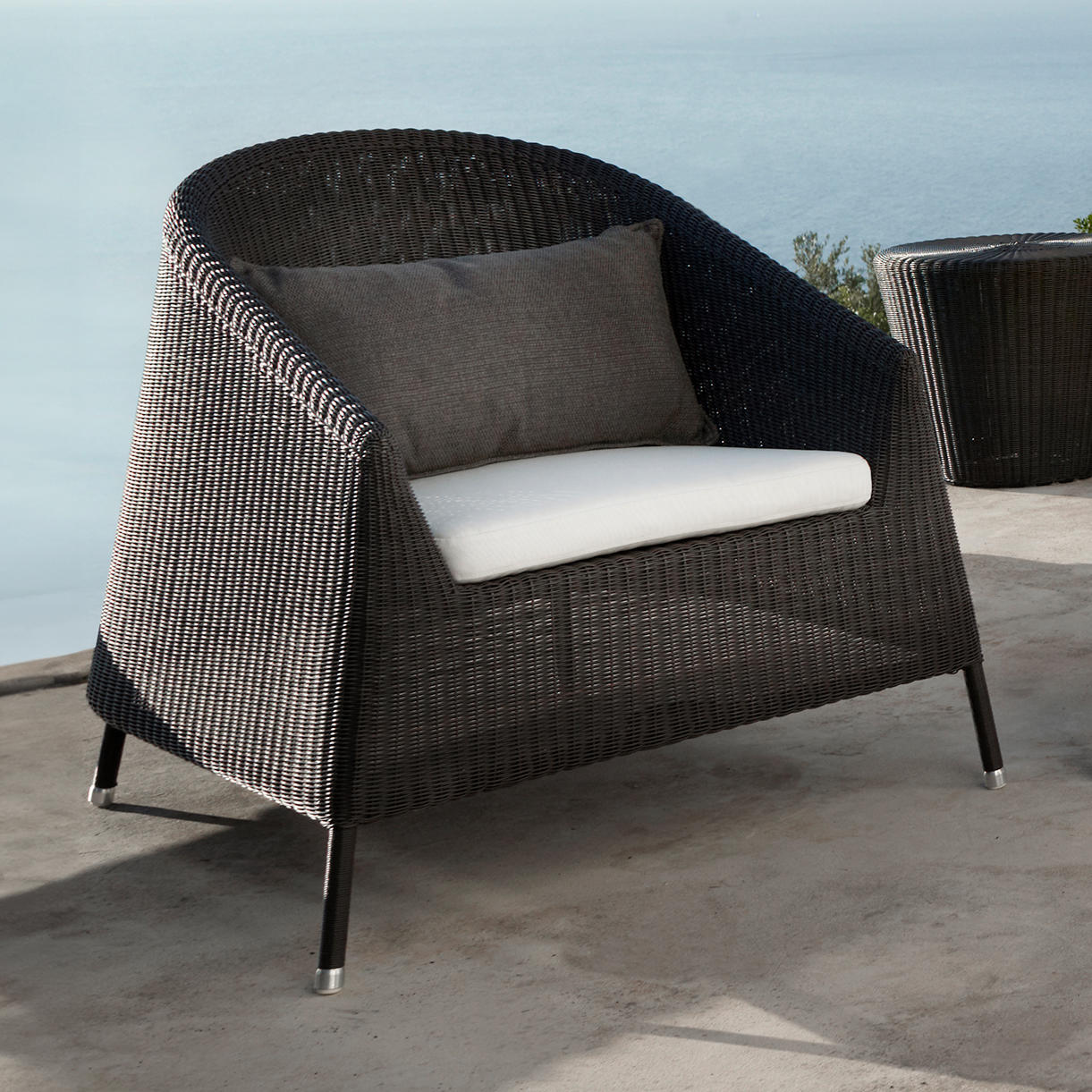 Kingston Woven Lounge Chair - Image 4