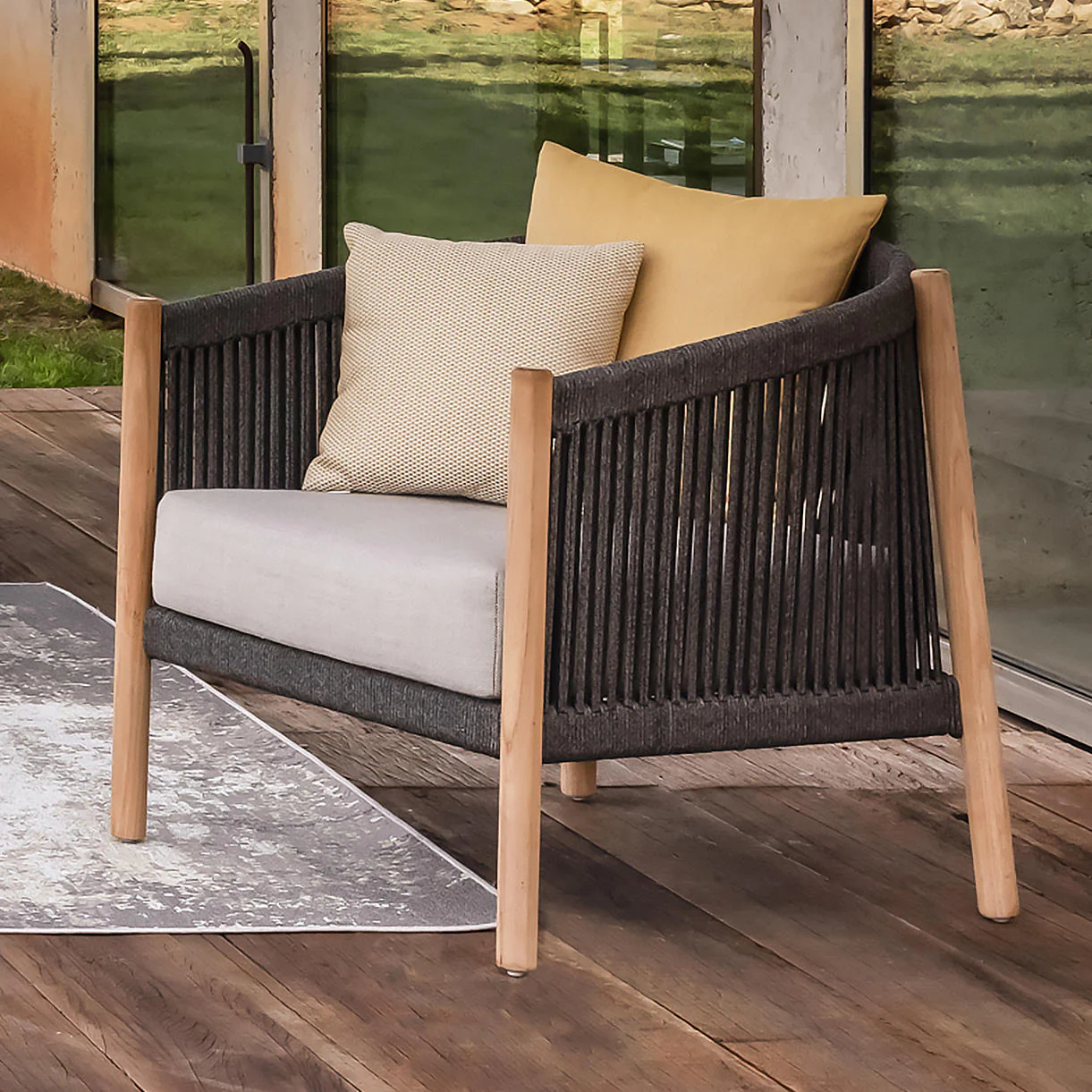 Lento Lounge Garden Chair - Image 3