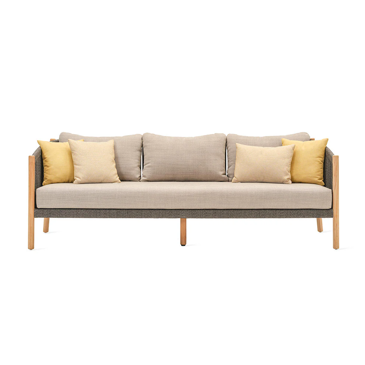 Lento Lounge Large Garden Sofa - Image 4