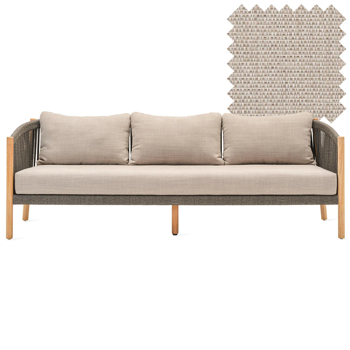 Lento Lounge Large Garden Sofa - Image 6