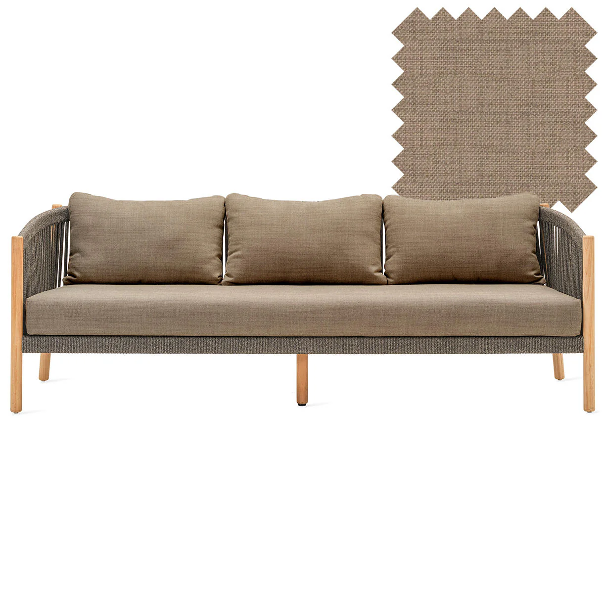 Lento Lounge Large Garden Sofa - Image 8