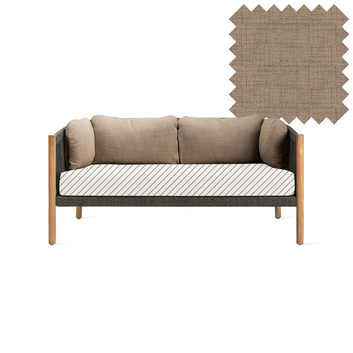 Lento Lounge Small Garden Sofa - Image 11