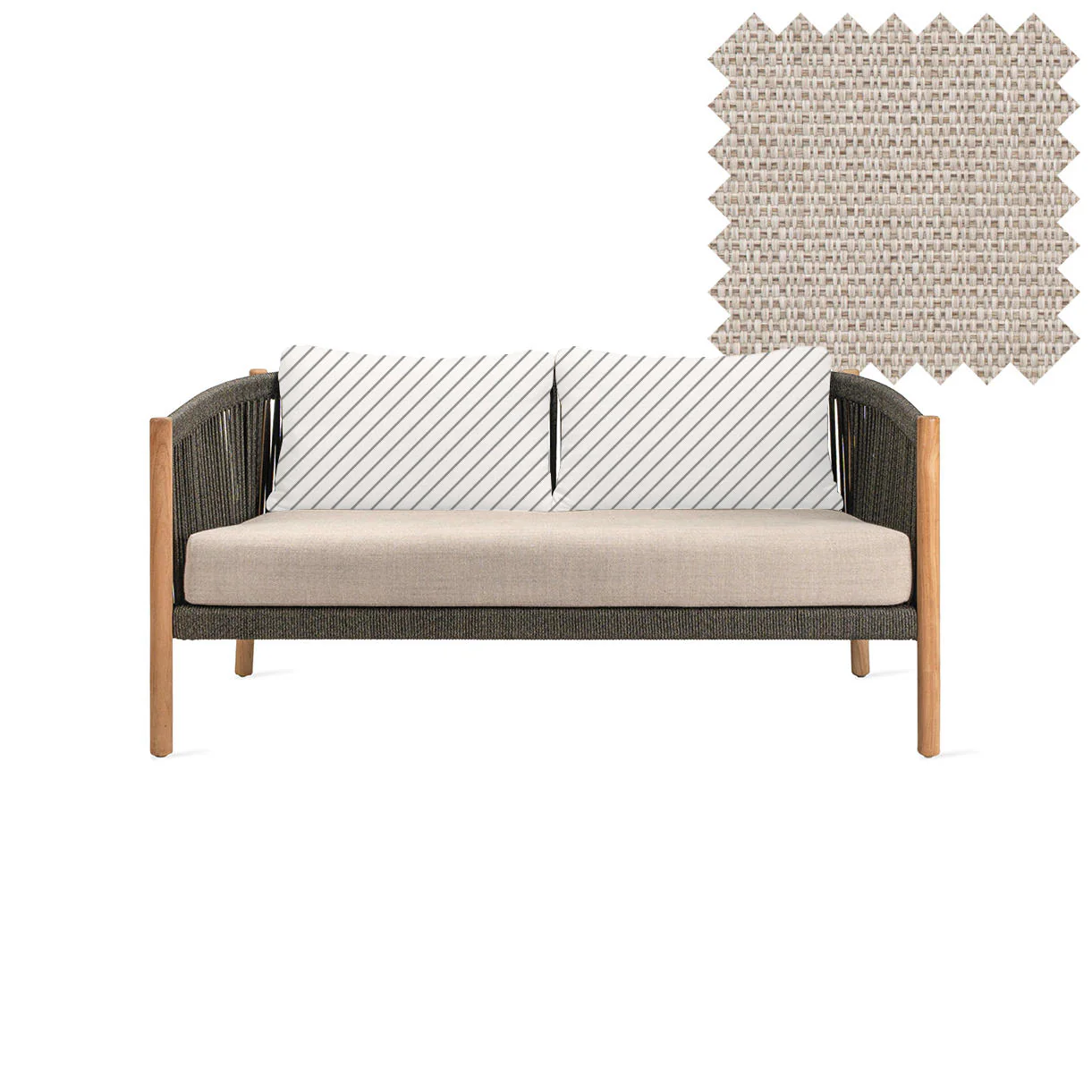 Lento Lounge Small Garden Sofa - Image 7