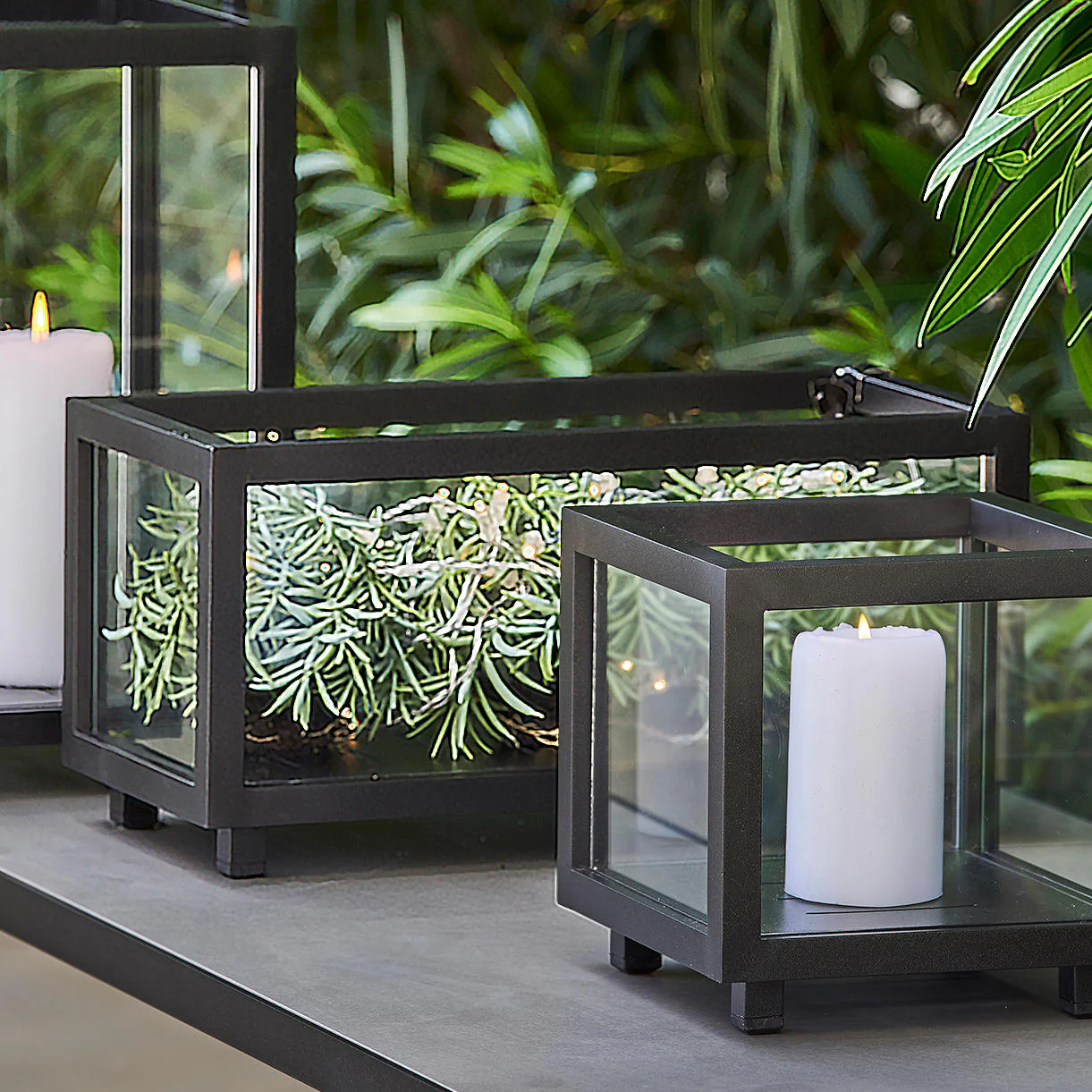 Lightbox Rectangular Lantern - Image 3