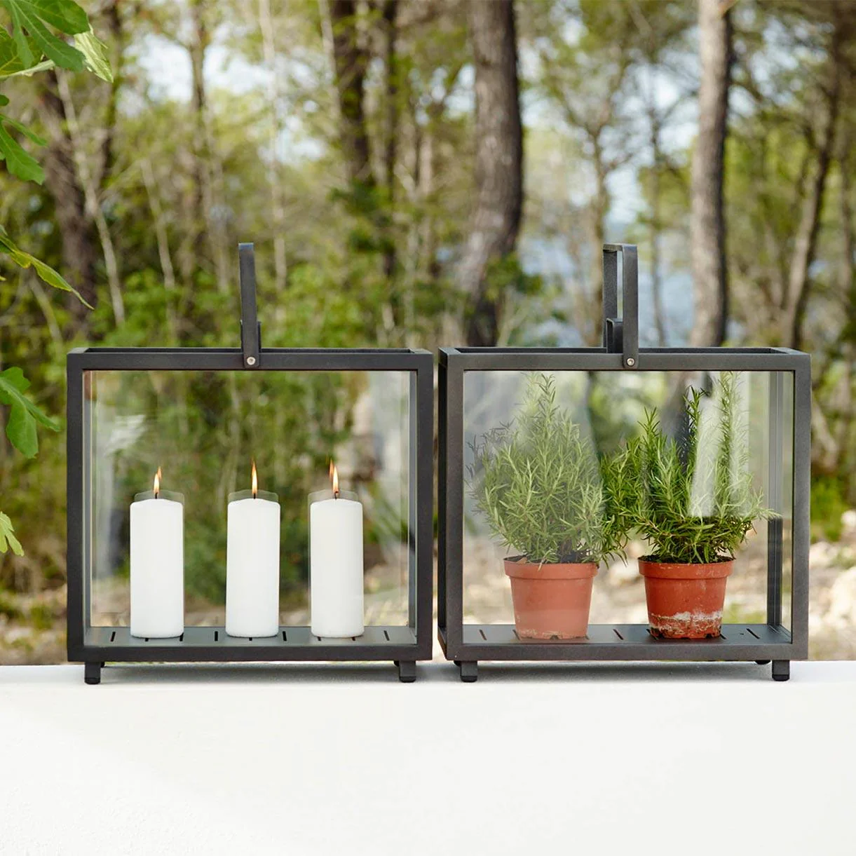 Lighthouse Outdoor Rectangular Lanterns - Image 2