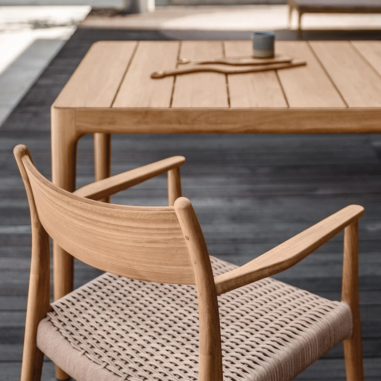 Lima Dining Chair with Arms - Image 2