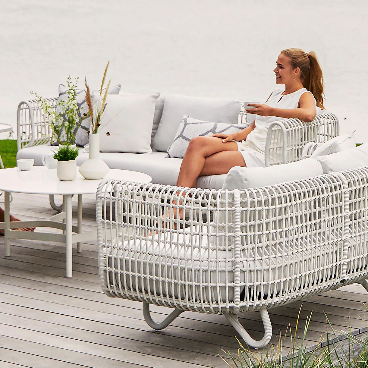 Link Large Square Cushion - Image 2