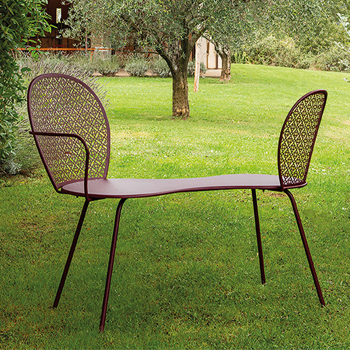 Lorette Conversation Bench - Image 4