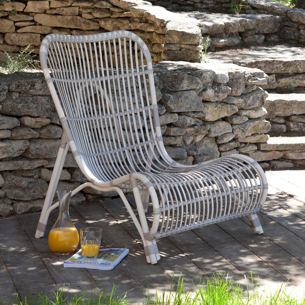 Lucy Outdoor Lounge Chair - Image 3