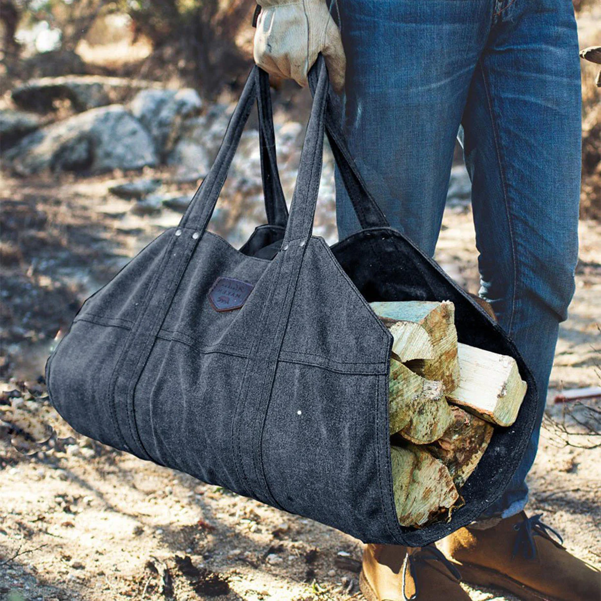 Lumberjack Style Log Carrier - Image 4