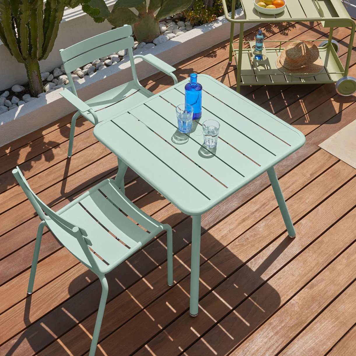 Luxembourg Square Table with 4 Legs - Image 4