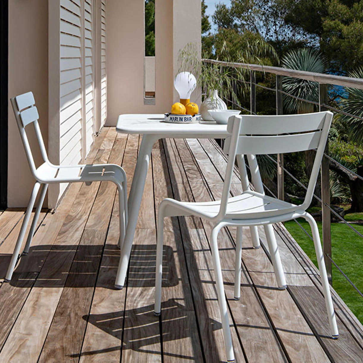 Luxembourg Square Table with 4 Legs - Image 5