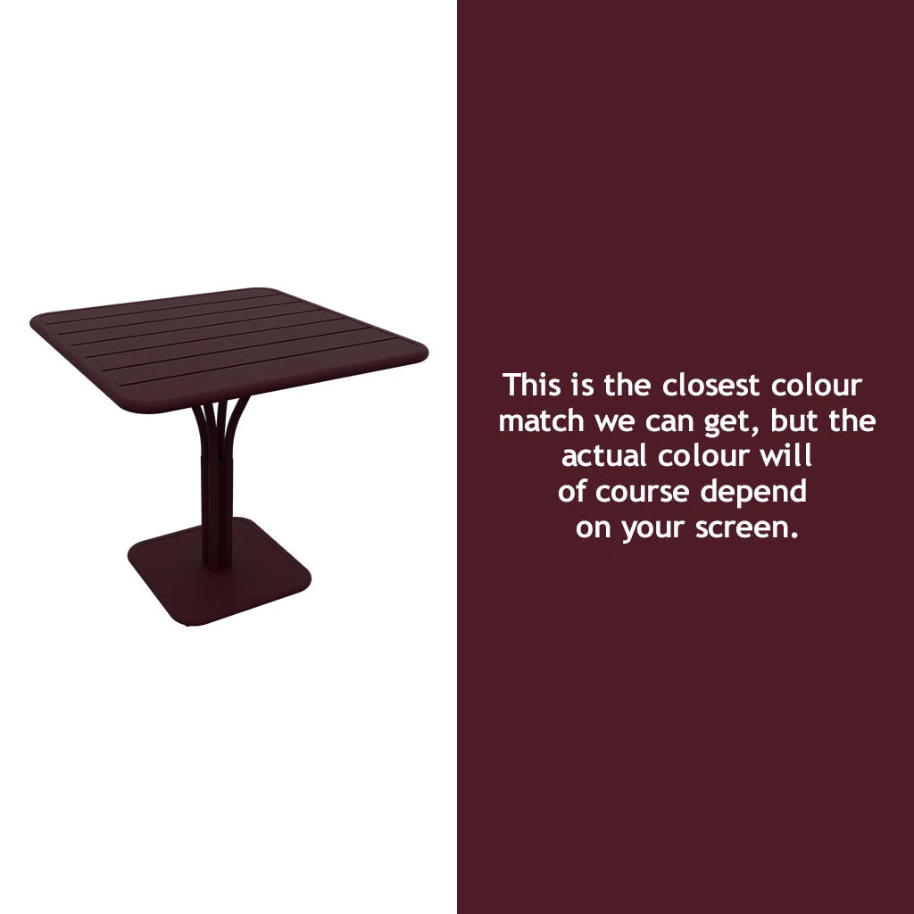 Luxembourg Pedestal Square Table - Image 25