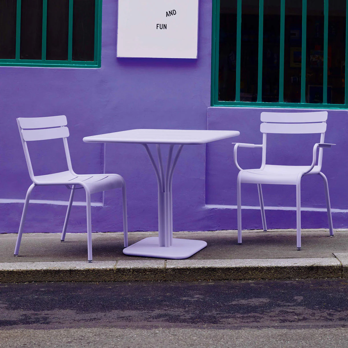 Luxembourg Pedestal Square Table - Image 4