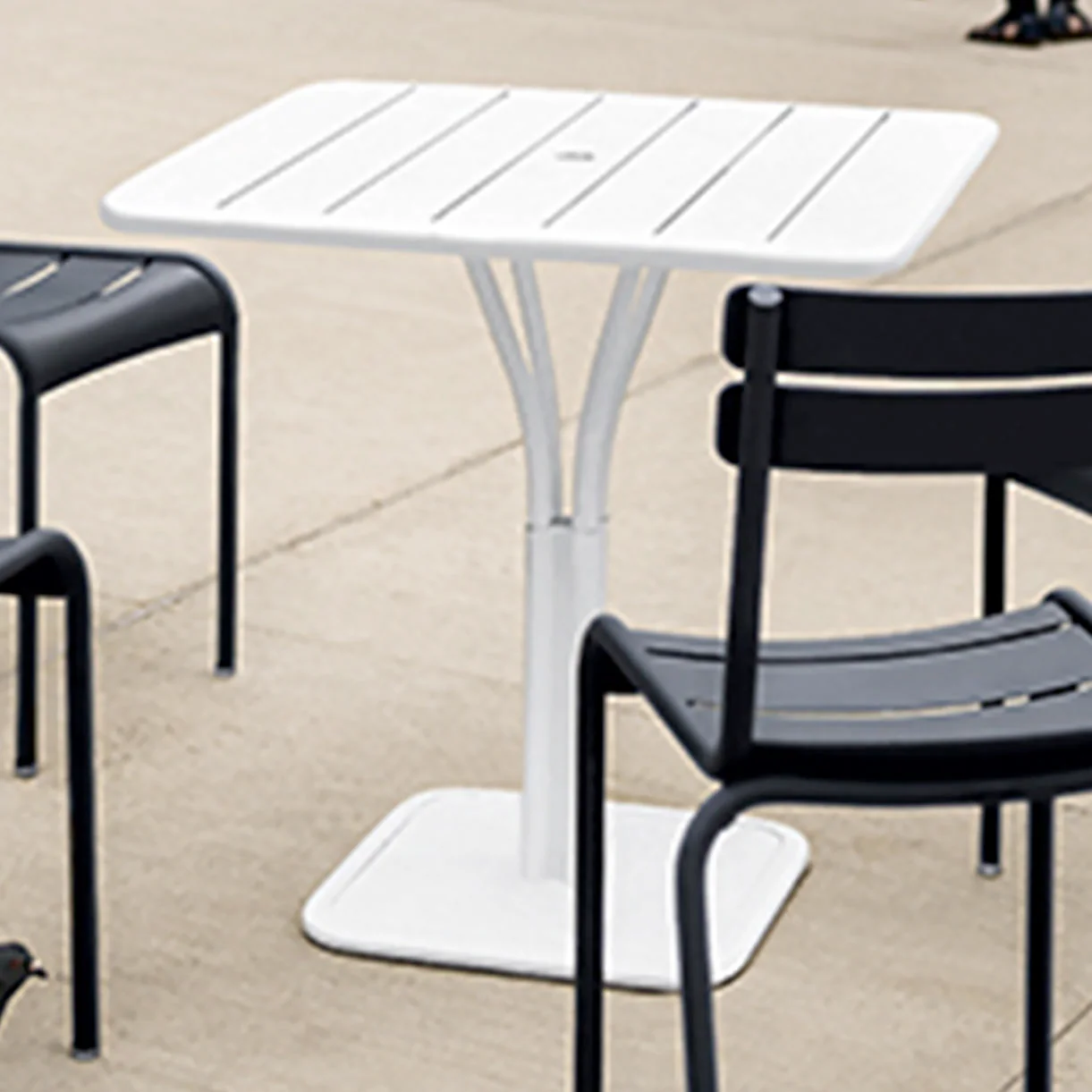 Luxembourg Pedestal Square Table - Image 6