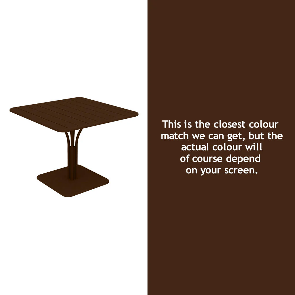 Luxembourg Pedestal Square Table - Image 8