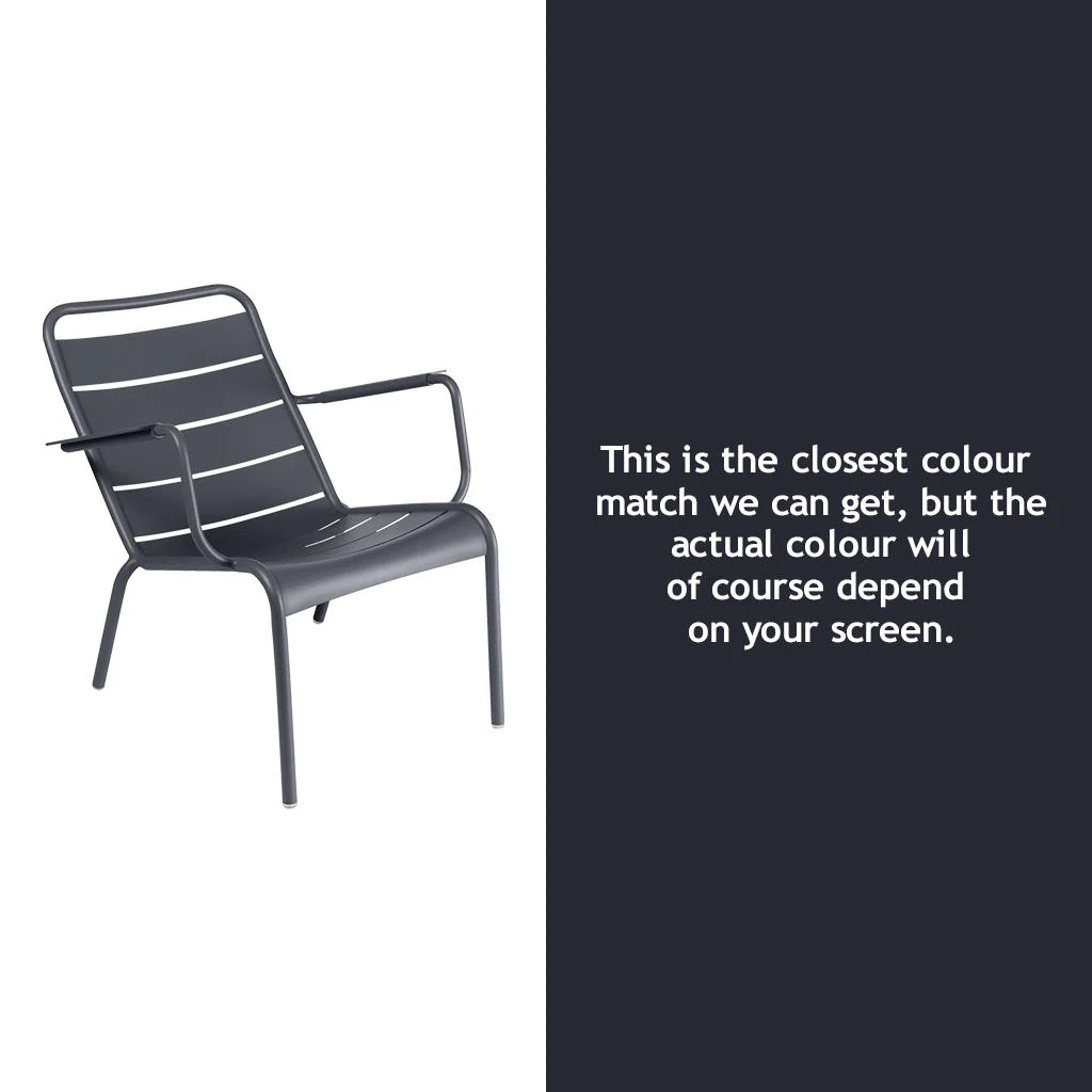 Luxembourg Steel Low Armchair - Image 6