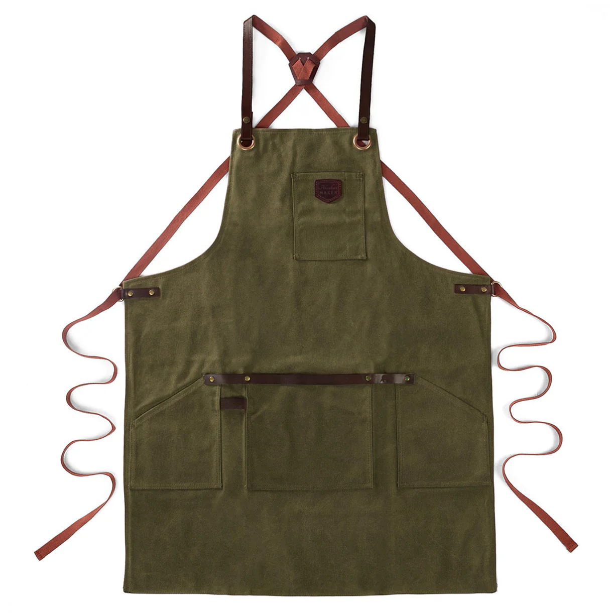 Thick Canvas Waxed Apron - Image 10