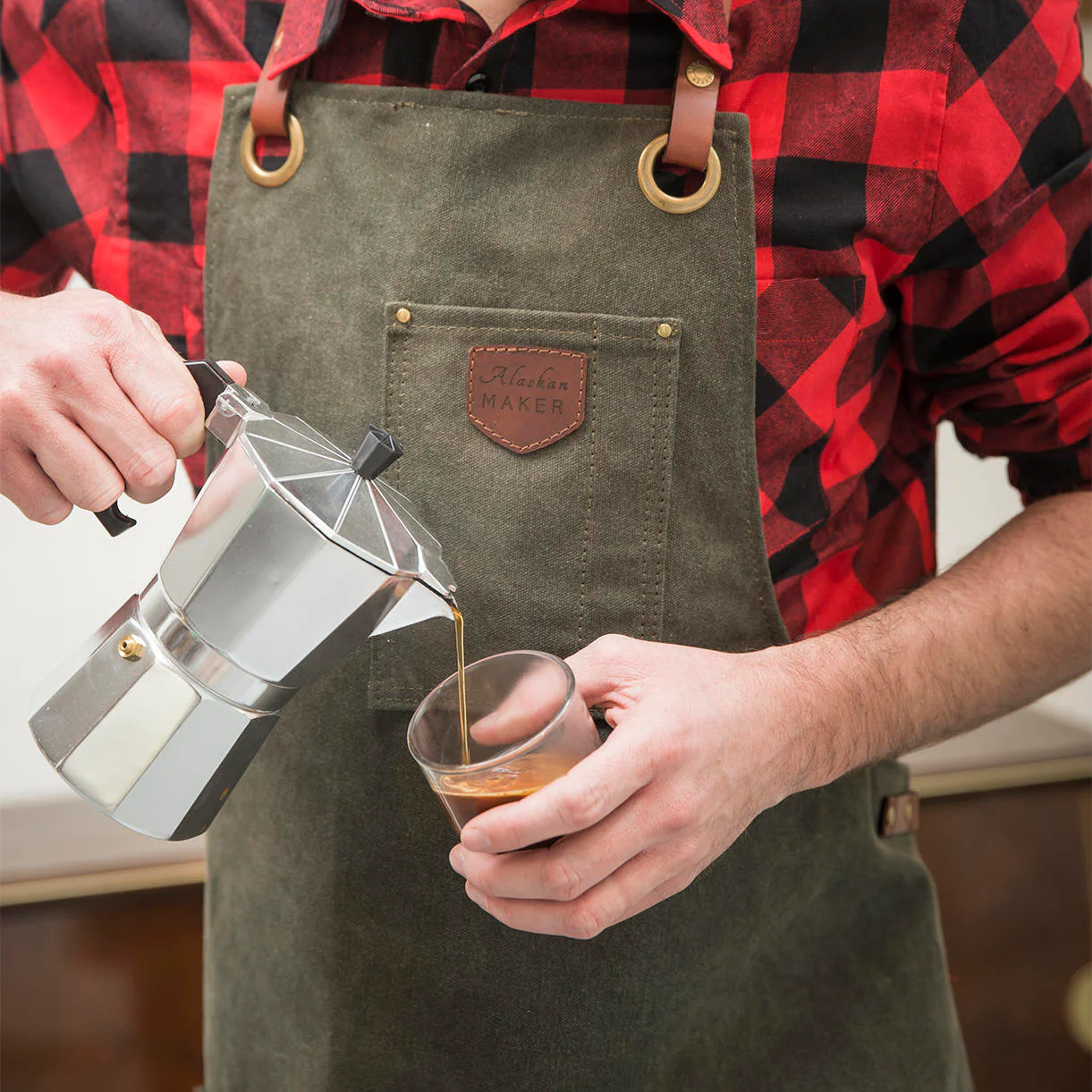 Thick Canvas Waxed Apron - Image 3