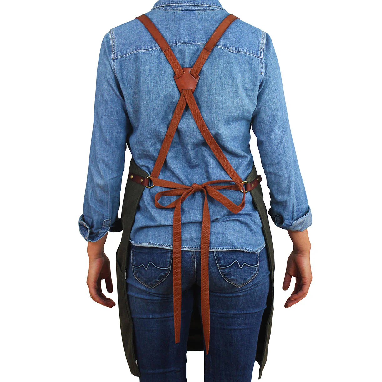 Thick Canvas Waxed Apron - Image 6