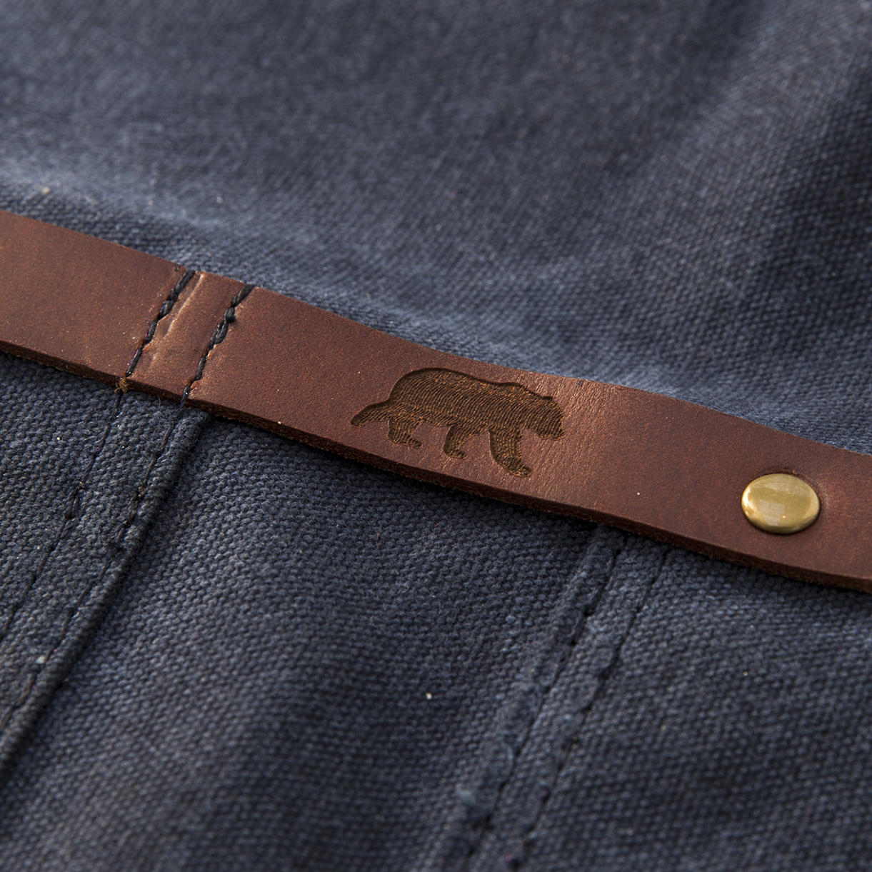 Thick Canvas Waxed Apron - Image 7