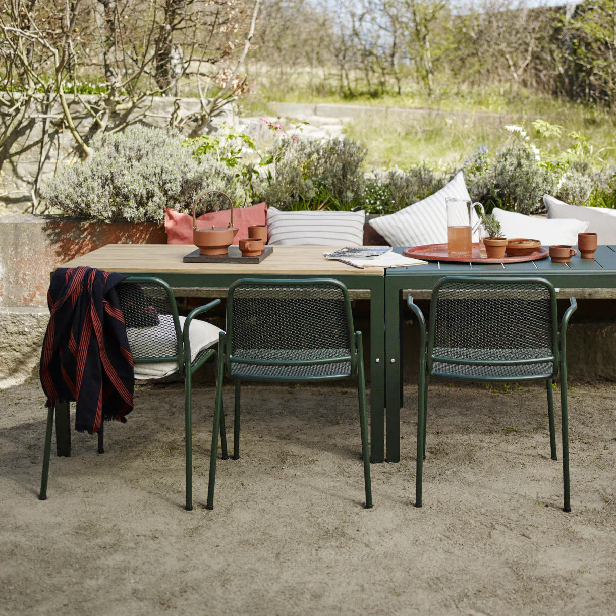 Mira Stacking Chairs With Arms - Image 3