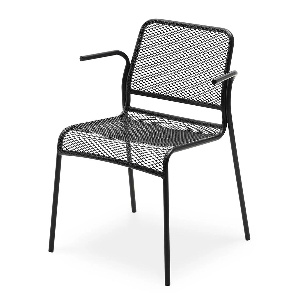 Mira Stacking Chairs With Arms - Image 7