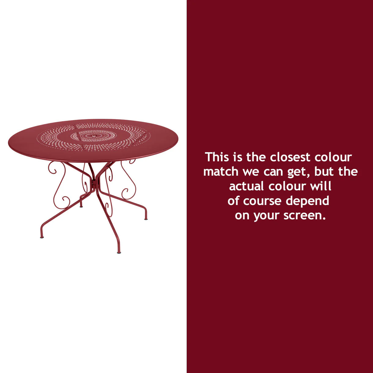 Montmartre 117cm Table - Image 12