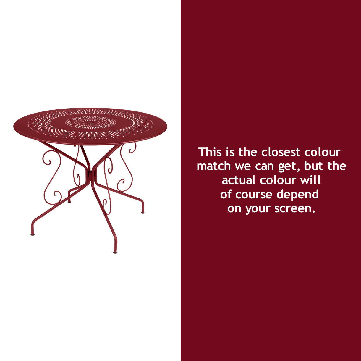 Montmartre 96cm Dining Table - Image 13