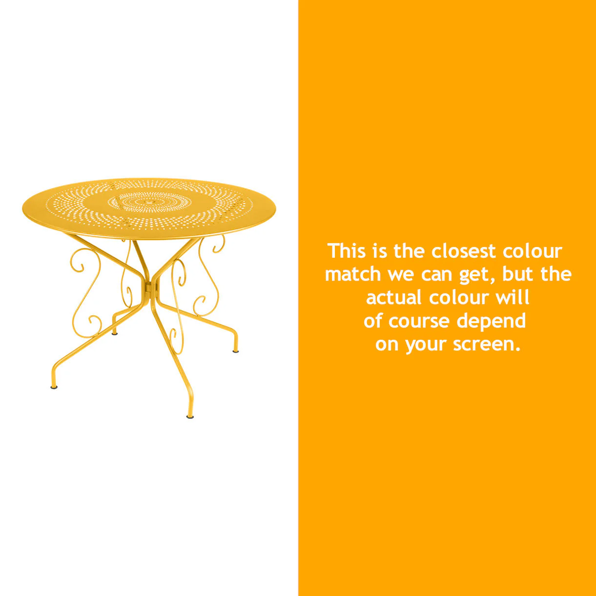 Montmartre 96cm Dining Table - Image 4