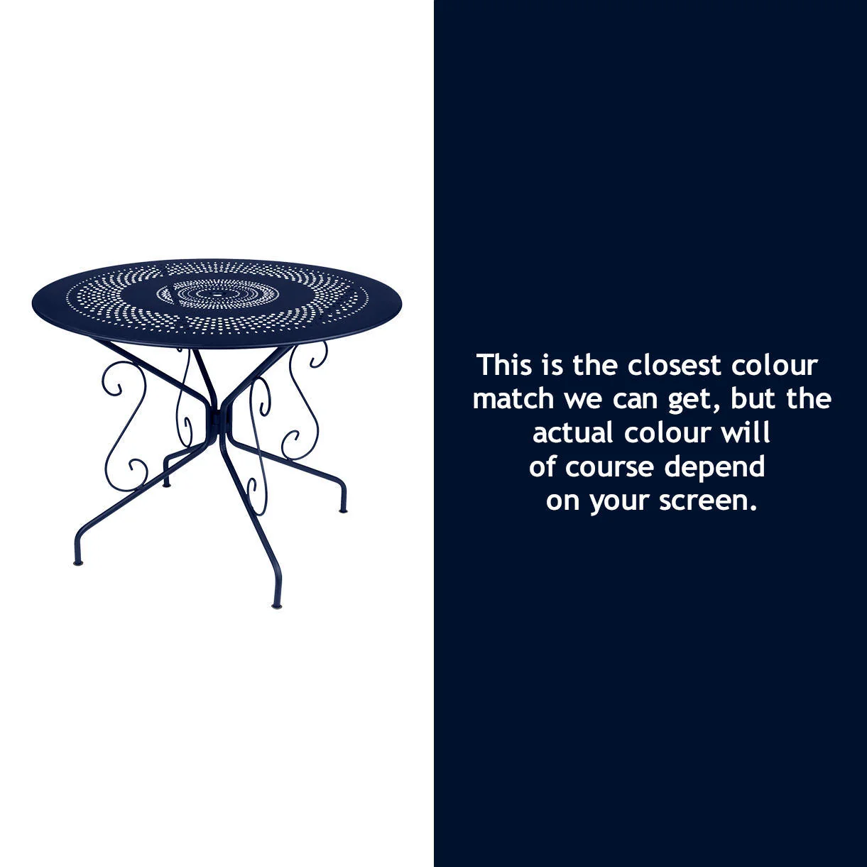 Montmartre 96cm Dining Table - Image 6