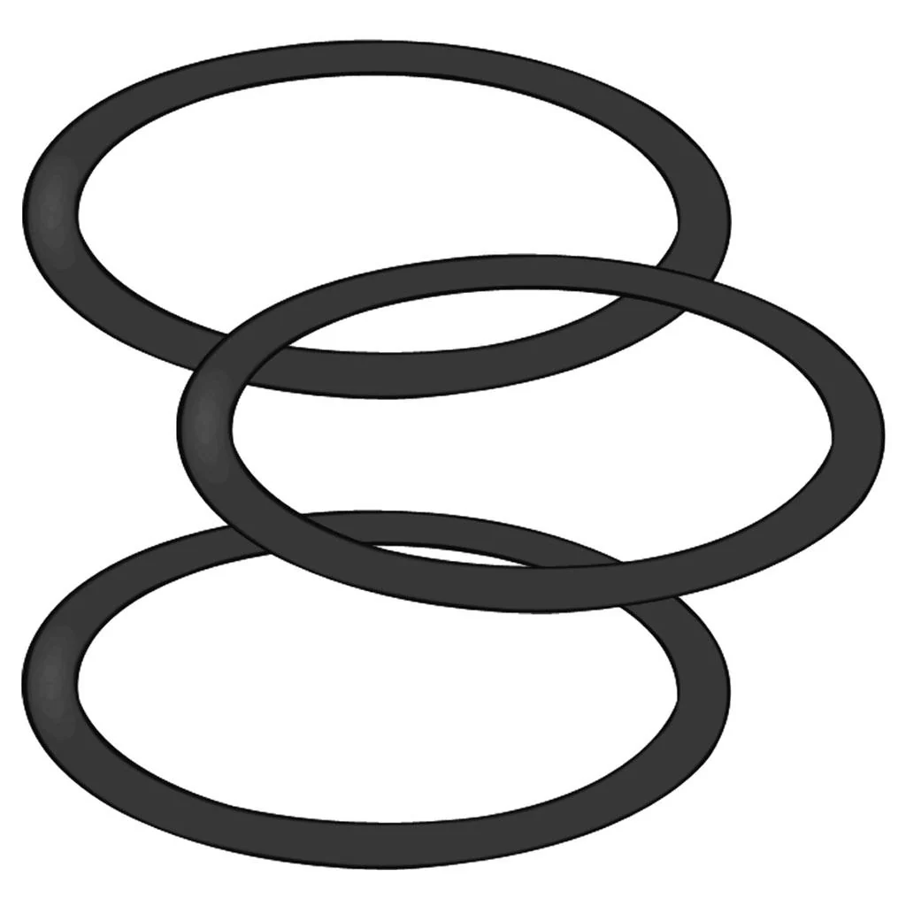 Nordlux Lighting Replacement Gasket Rings - Set of 3 - Image 2