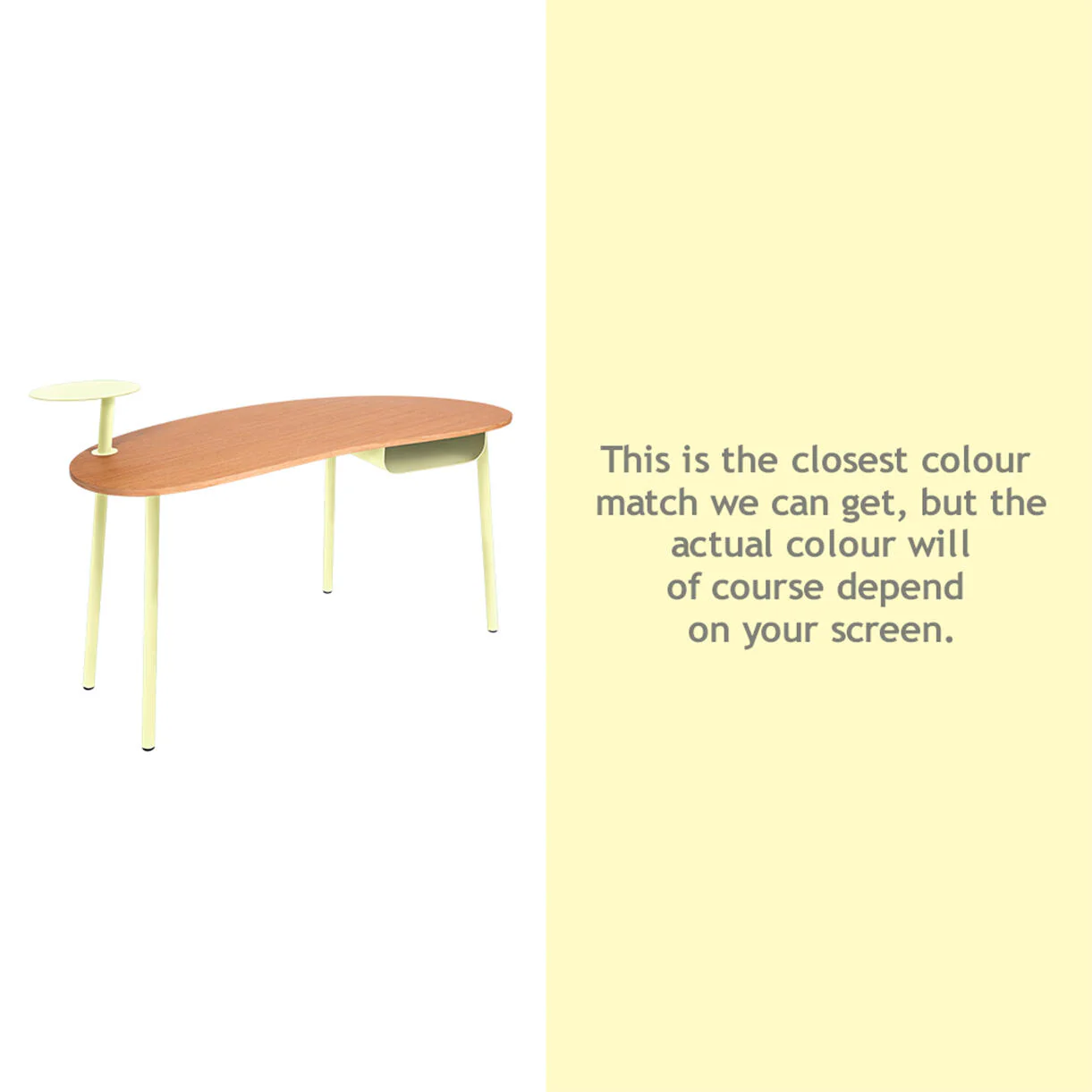 Nuage Indoor Oak Desk - Image 15