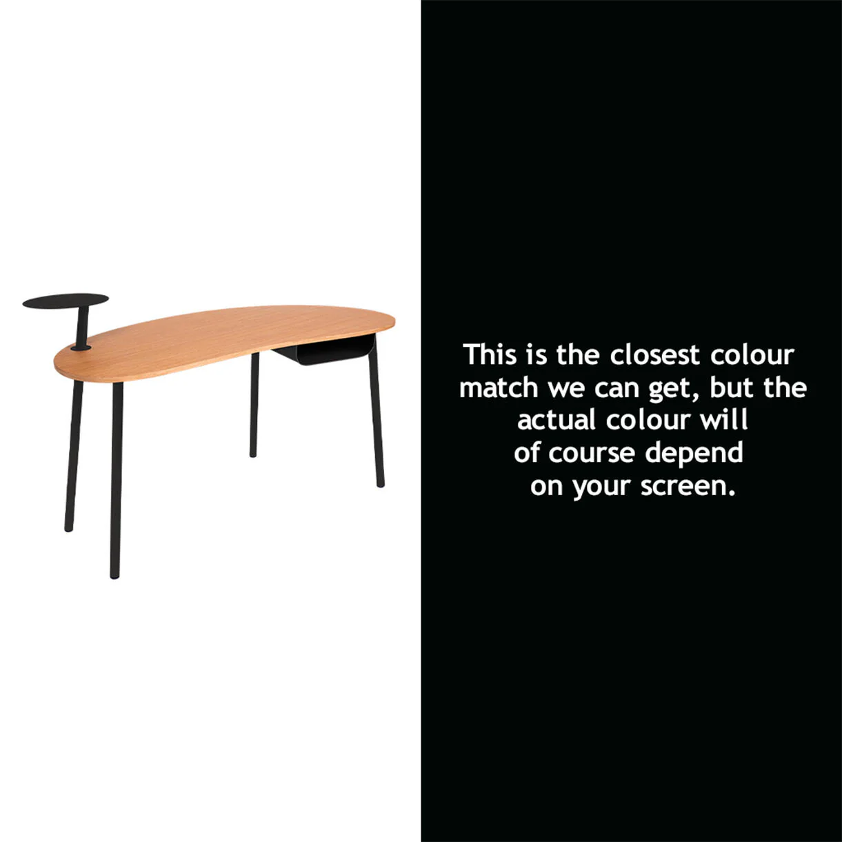 Nuage Indoor Oak Desk - Image 18