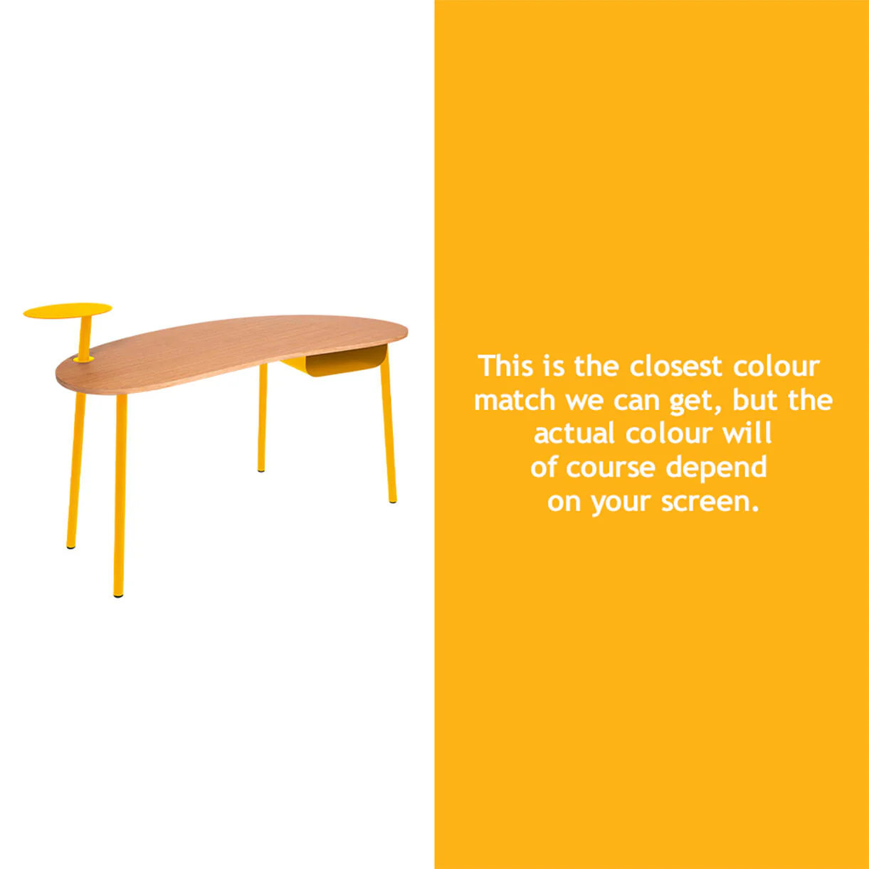 Nuage Indoor Oak Desk - Image 21