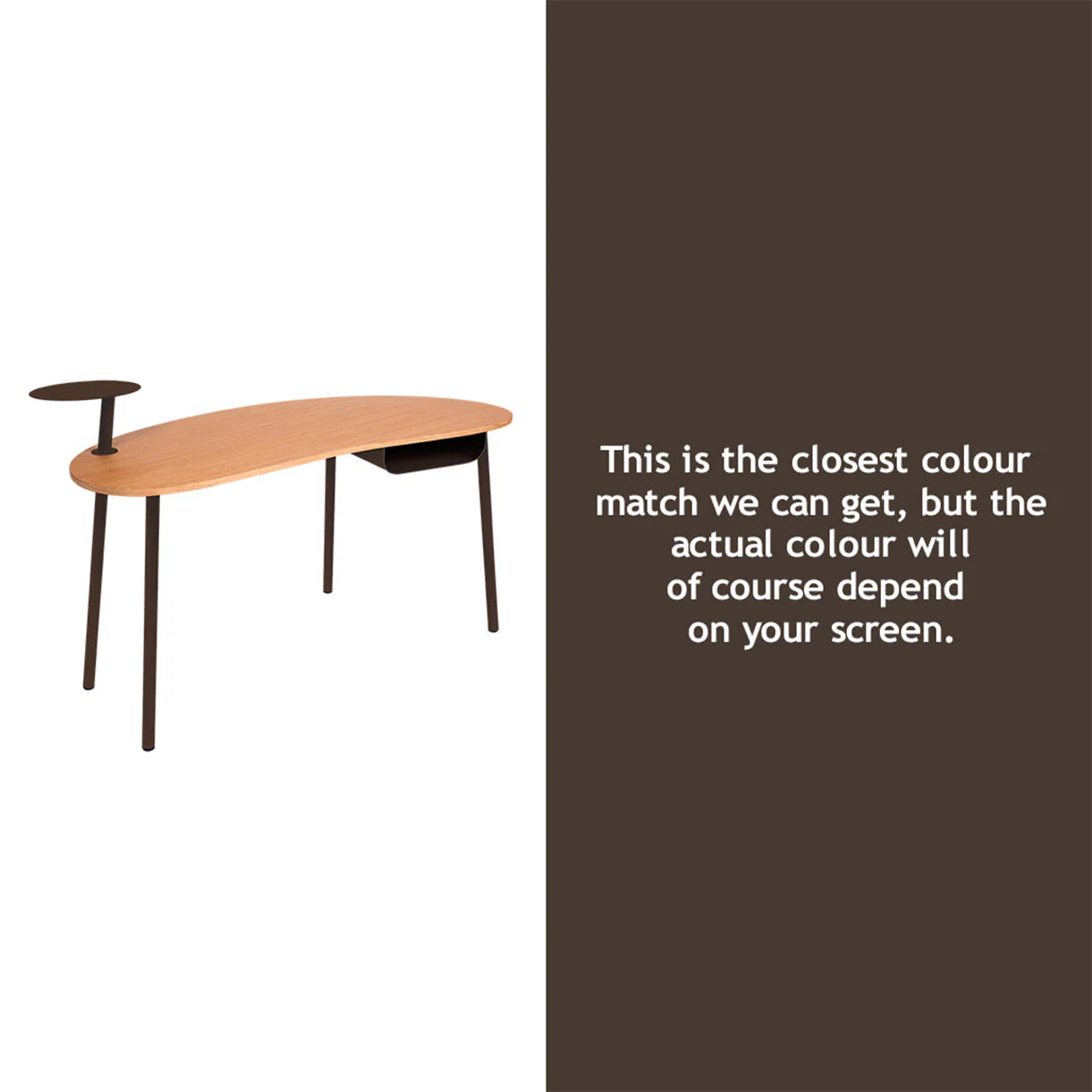 Nuage Indoor Oak Desk - Image 27