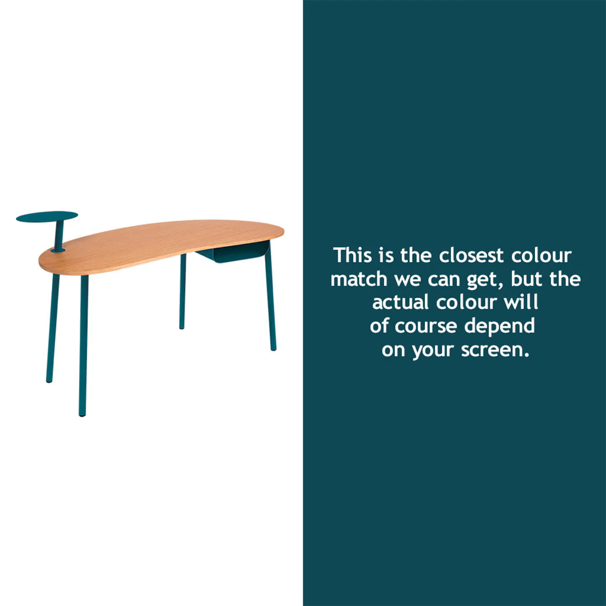 Nuage Indoor Oak Desk - Image 5