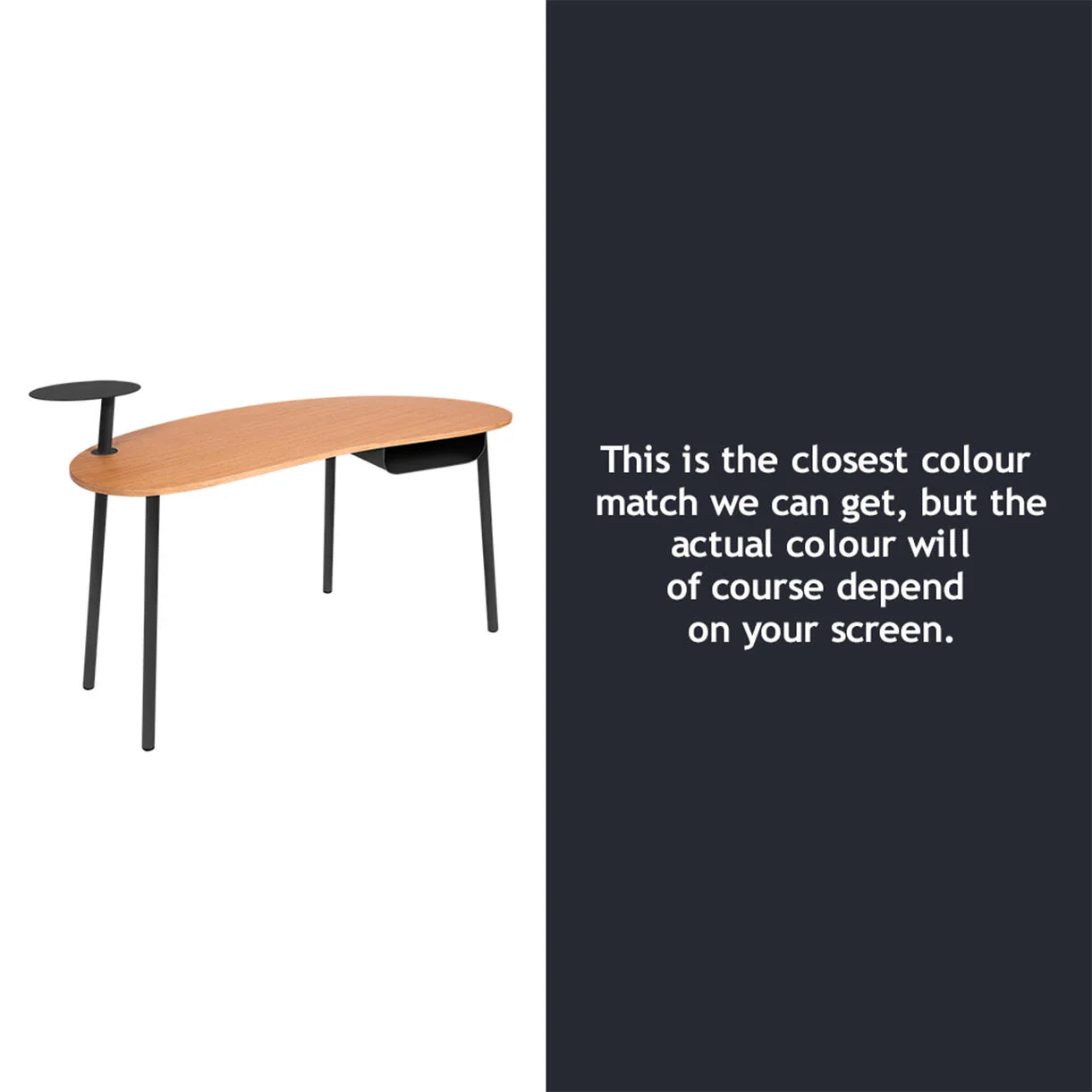 Nuage Indoor Oak Desk - Image 6