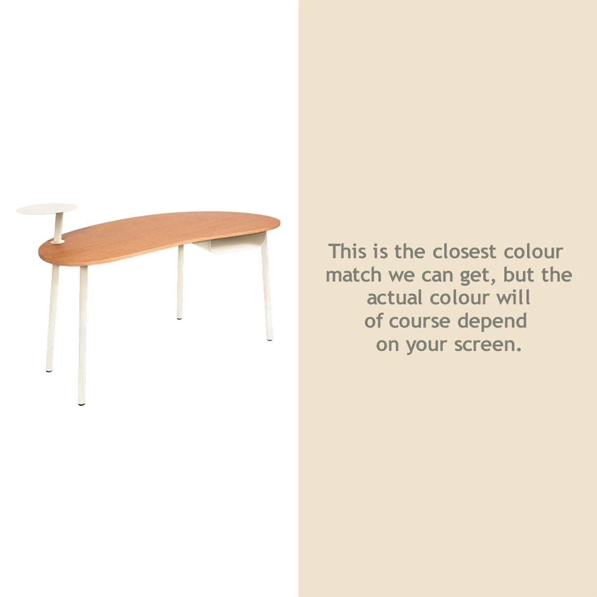 Nuage Indoor Oak Desk - Image 7