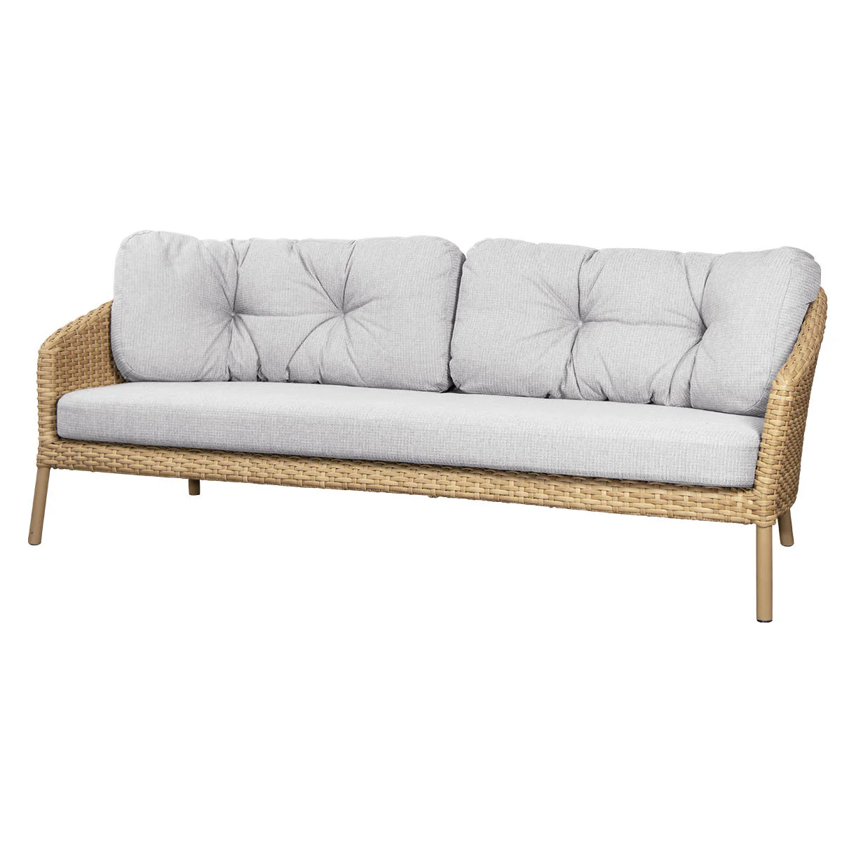 Ocean Large Woven Outdoor 3 Seater Sofa - Image 6