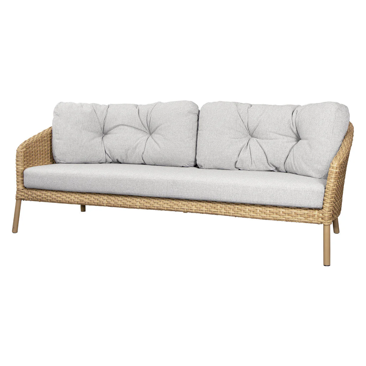 Ocean Large Woven Outdoor 3 Seater Sofa - Image 8