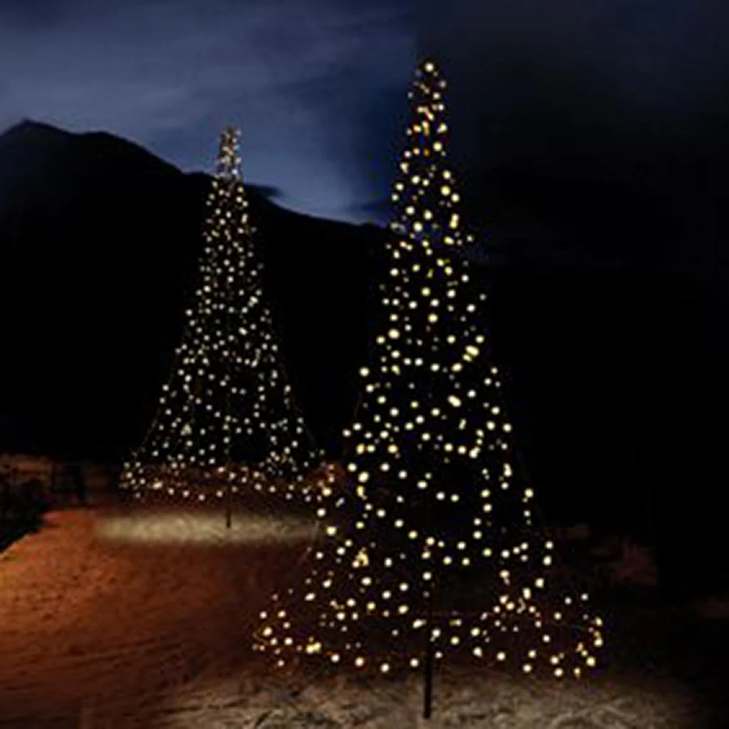 Outdoor 3D Illuminated Static Light Christmas Trees - Image 12