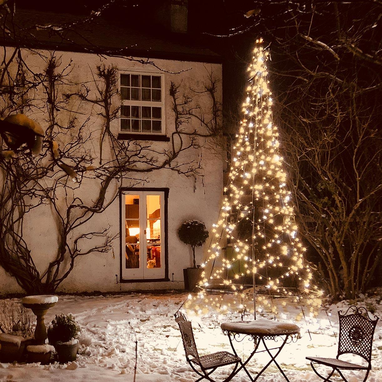 Outdoor 3D Illuminated Static Light Christmas Trees - Image 14