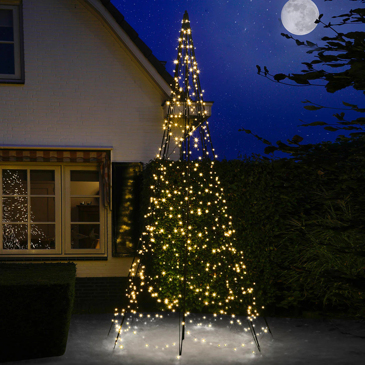Outdoor 3D Illuminated Static Light Christmas Trees - Image 15